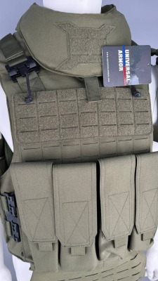 Разгрузочный бронежилет Universal Armor (original) хаки купить по привлекательной цене 40 500 ₽ - вид 1 миниатюра