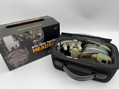 Наушники активные 6TH Gen Tactical Headset мультикам купить по привлекательной цене 18 000 ₽ - вид 1 миниатюра