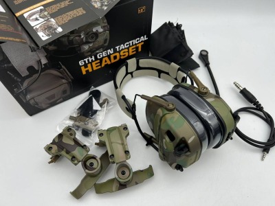 Наушники активные 6TH Gen Tactical Headset мультикам купить по привлекательной цене 18 000 ₽ - вид 1 миниатюра