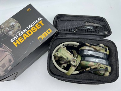 Наушники активные 6TH Gen Tactical Headset мультикам купить по привлекательной цене 18 000 ₽ - вид 5 миниатюра