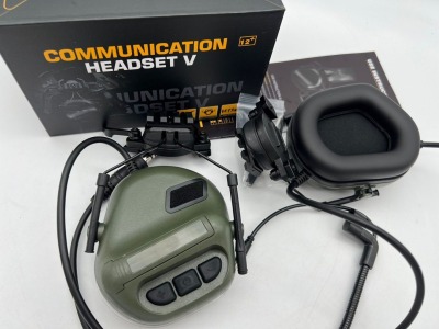 Наушники активные Communication Headset V олива купить по привлекательной цене 7 500 ₽ - вид 3 миниатюра