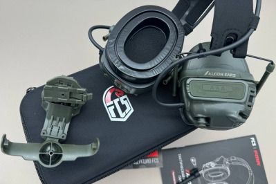 Наушники активные FCS FMA Falcon Ears Pro олива купить по привлекательной цене 27 000 ₽ - вид 1 миниатюра
