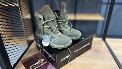 Ботинки Greyman Mid зеленый купить по привлекательной цене 27 800 ₽ - вид 7 миниатюра